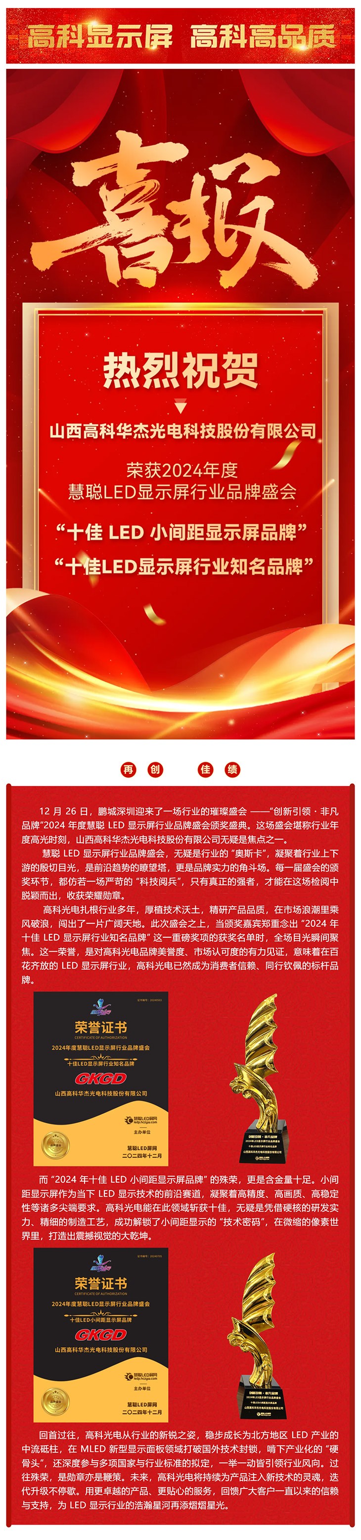 高科大視界  buff疊滿，高科光電榮獲2024年度_十佳LED顯示屏行業(yè)知名品牌_ _十佳LED小間距顯示屏品牌__美編助手.jpg